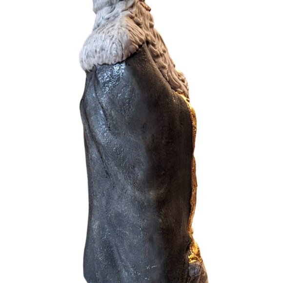 Vintage Hand Painted Signed Old World Santa Wild Animals From Provincial Mold - Picture 3 of 11